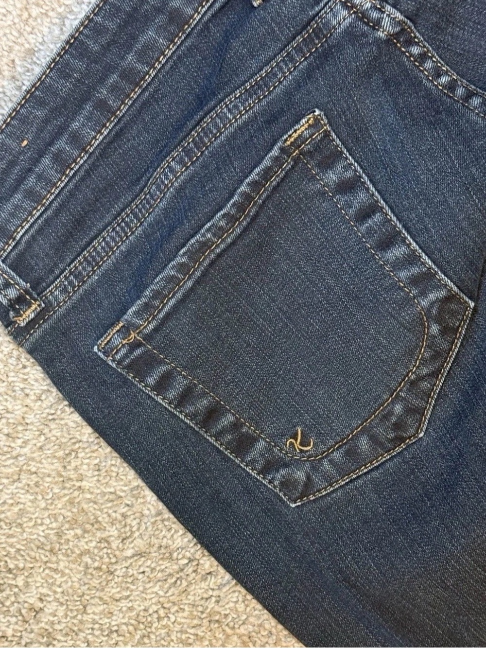 Kut From The Kloth Size 8 Diana Skinny Stretch Blue Jeans Womens 32 X 32 - Picture 7 of 10